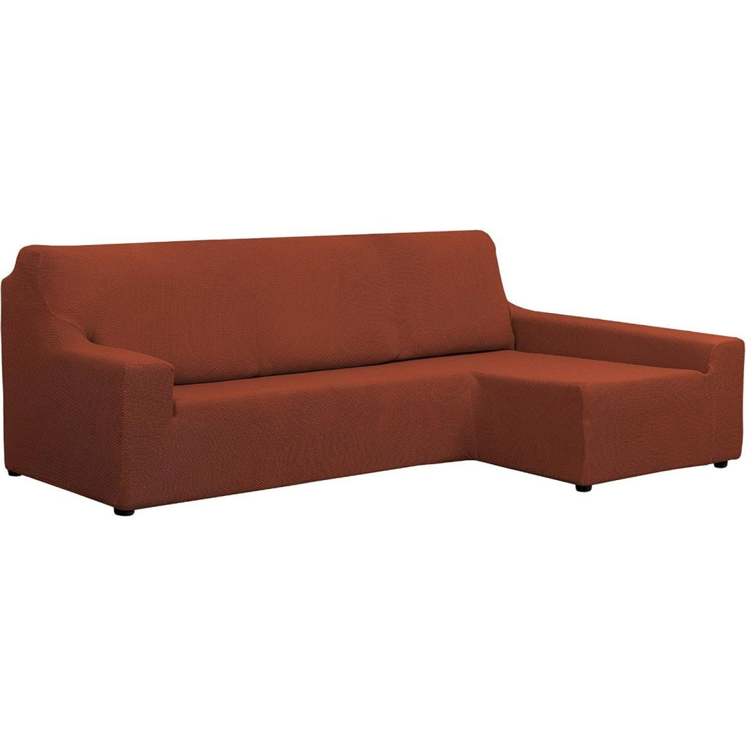 Divano confortevole Martina Home Custodia Chaise Long. nero