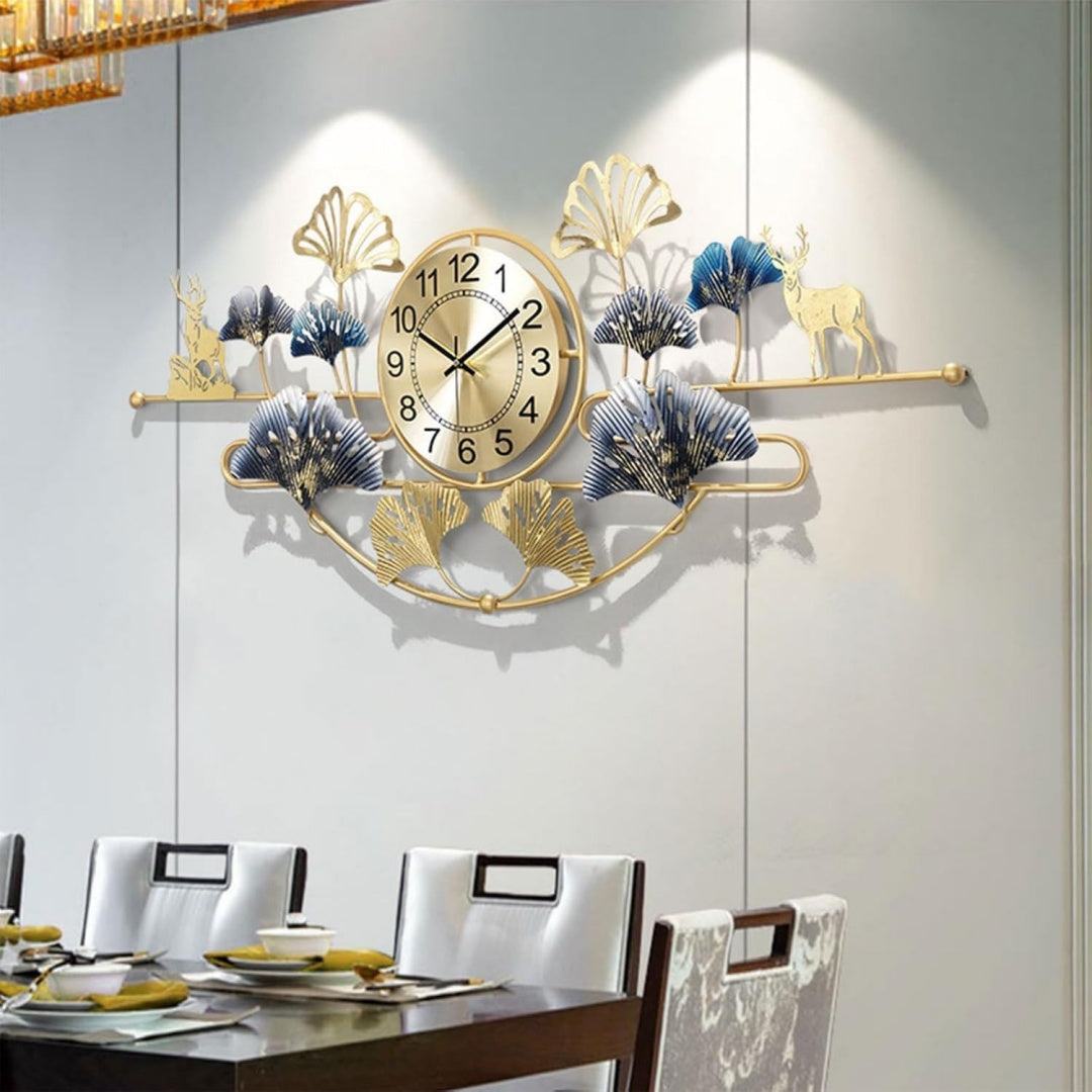 Arredo per soggiorno Orologio d'Arte Moderna Orologi Parete oro