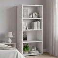 Libreria da soggiorno bianco regolabile