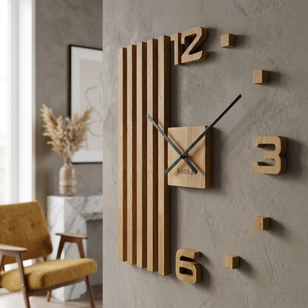 Orologi da parete rovere