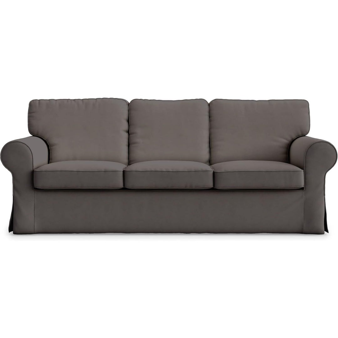Divano da soggiorno MASTERS COVERS Copridivano Ektorp Posti, grigio scuro