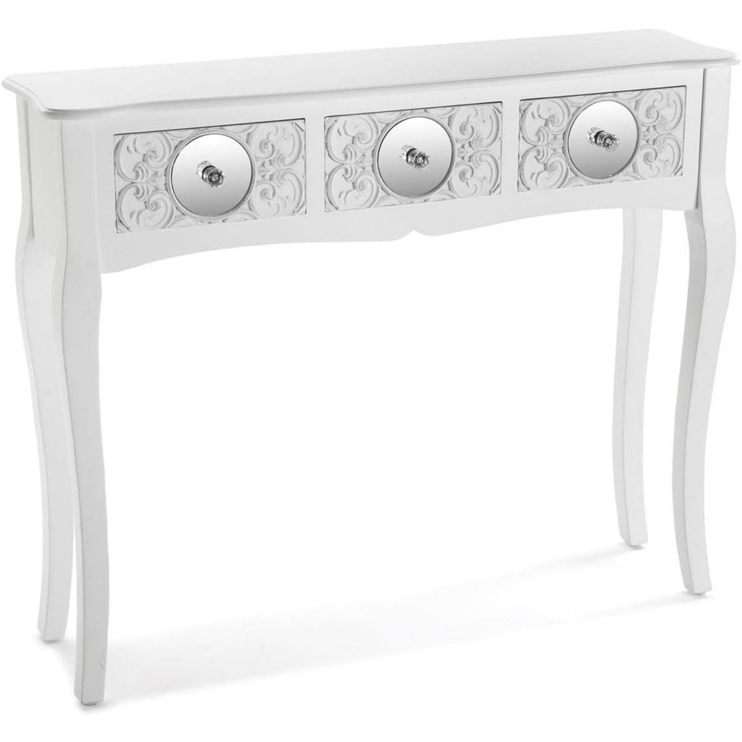 Piano d appoggio in MDF bianco