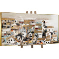 Dipinti YS-Art Quadro Paesaggio Urbano Astratto naturale
