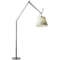 Lampade da terra con illuminazione LED nero